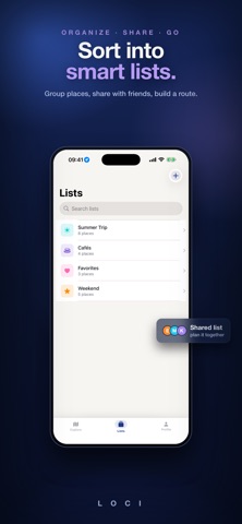 Loci: Save Places, Map & List Screenshot 4 of 5
