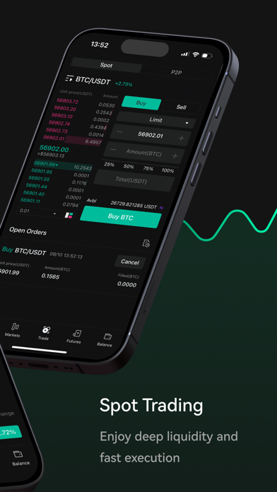VOOX: Buy BTC and Trade Crypto Screenshot