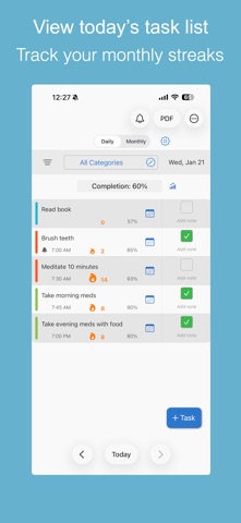 Daily Tasks - Tracker Screenshot 1 of 8