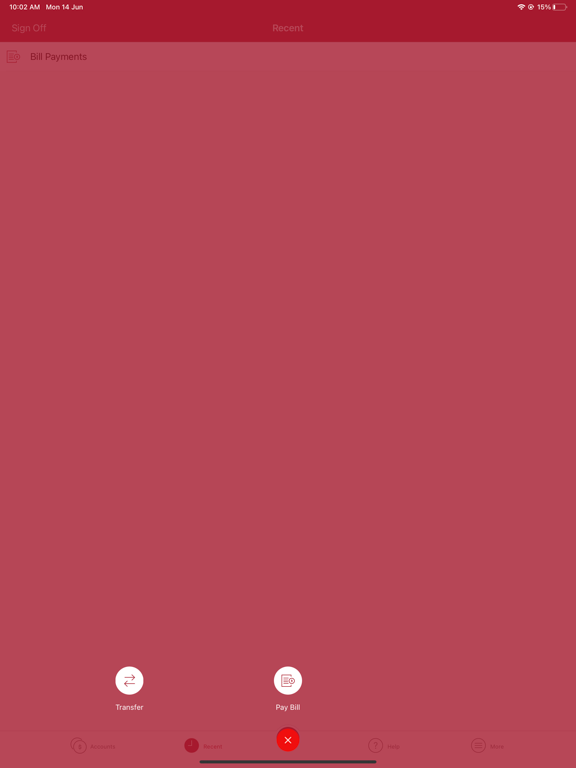 First Service Bank Mobile iPad screenshot 3 - Finance app