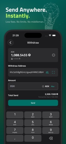 AOK Decent Wallet Screenshot 2 of 4