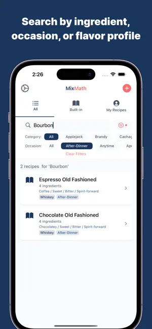 MixMath - Cocktail Calculator screenshot 4