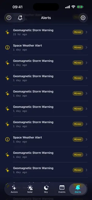 Astraflare: Aurora Forecast screenshot 2