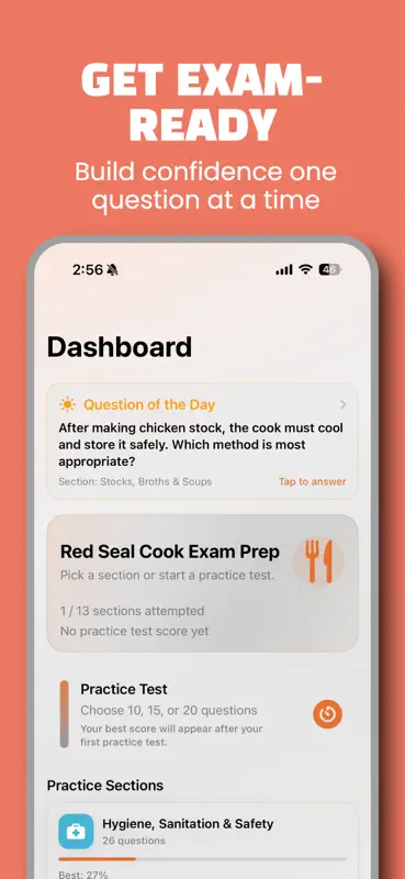 Red Seal Cook Exam Prep screenshot 1 of 5