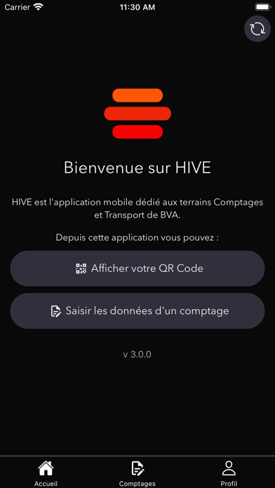 HIVE Mobile Screenshot