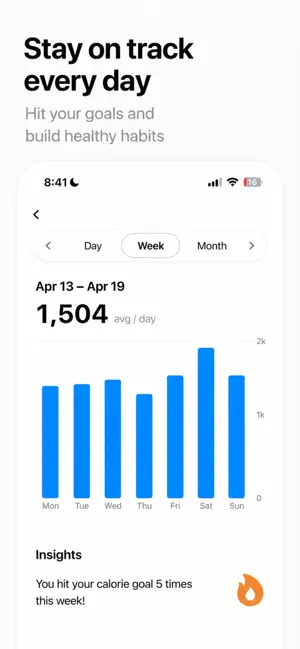 Lighter - AI Calorie Tracker screenshot 3