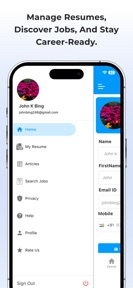 Resume Builder- Using AI screenshot