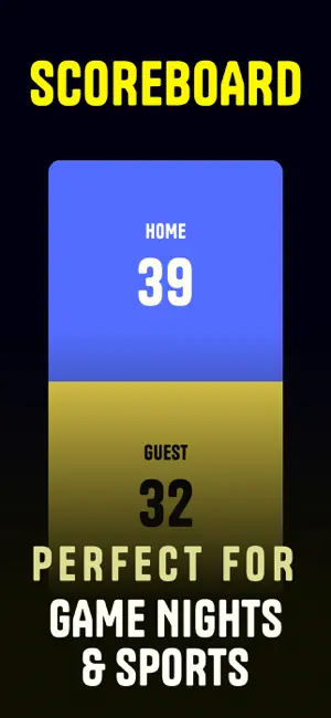 Scoreboard: Keep Score screenshot 1