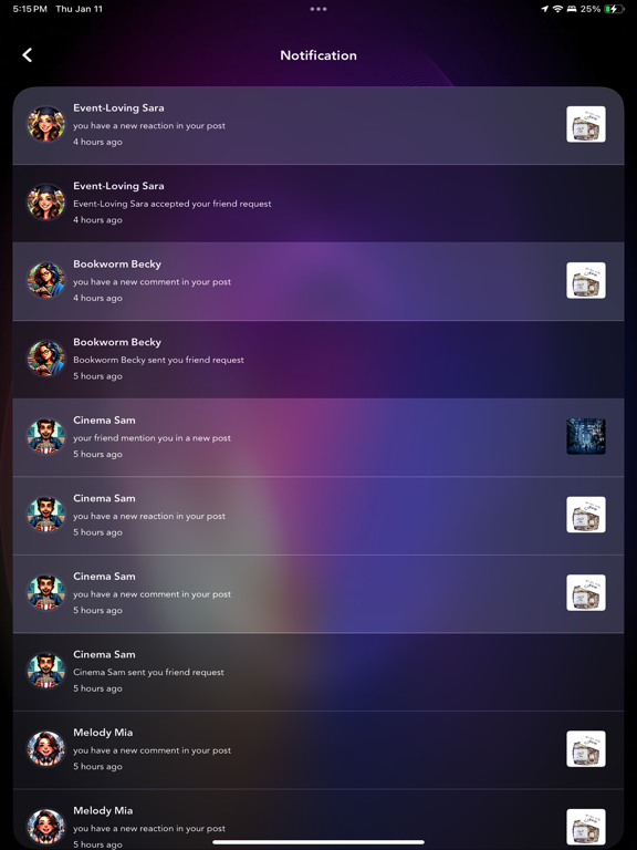 Wish! iPad screenshot 2 - Social Networking app