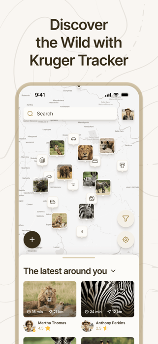 Kruger animal tracker Screenshot 2 of 5
