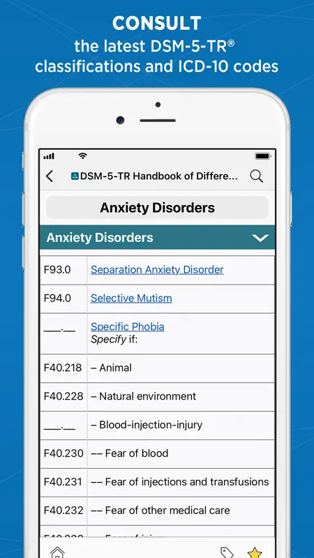 DSM-5-TR® Diagnosis Handbook screenshot 6 of 7