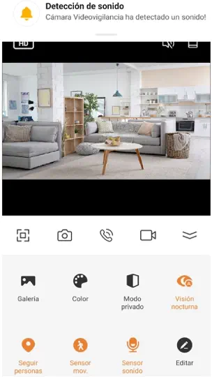 Captura de pantalla de Orange Smart Home ES en iPhone 4