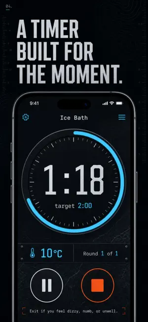 Cold Plunge Timer & Ice Bath screenshot 4