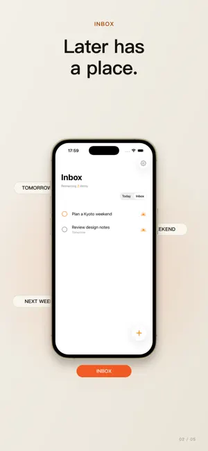 OneDay: Focus on today’s todo screenshot 2