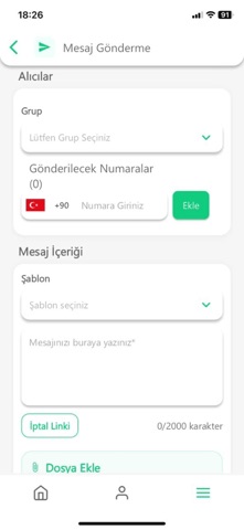 WaMessage screenshot
