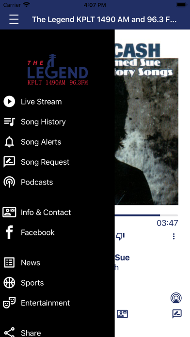 Screenshot #2 pour KPLT Classic Country