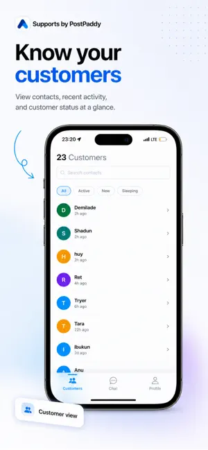 Supports by PostPaddy screenshot 4