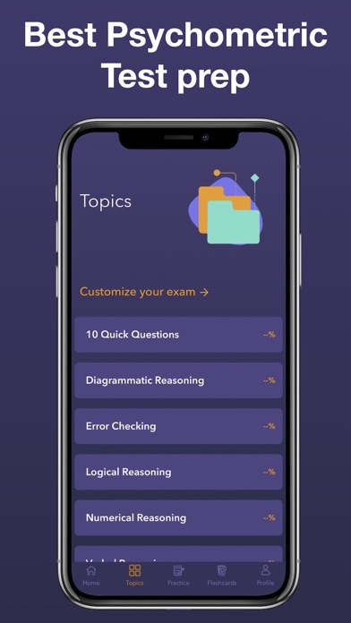 Psychometric Test 2025 Screenshot