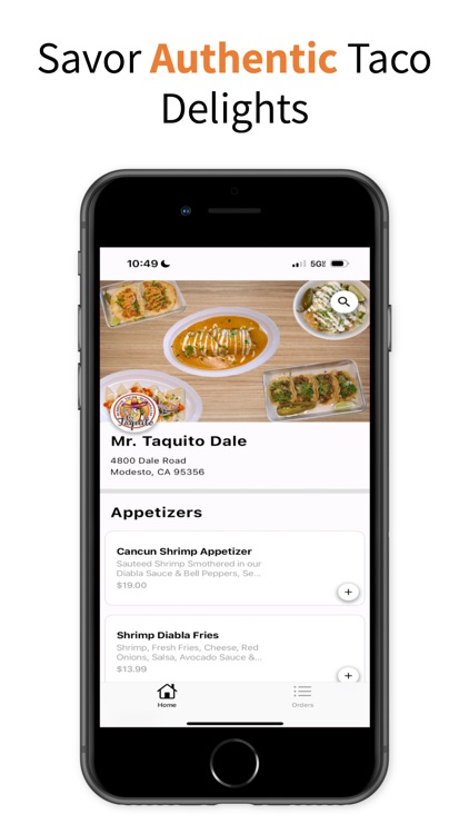 Mr. Taquito: Online Ordering