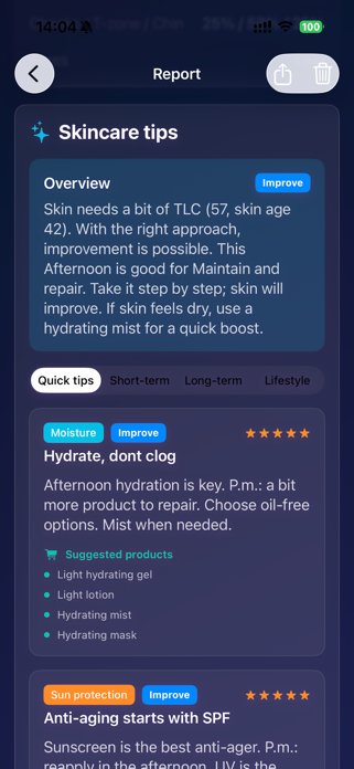TreeletBueaty - Skin Detection Screenshot 4 of 7