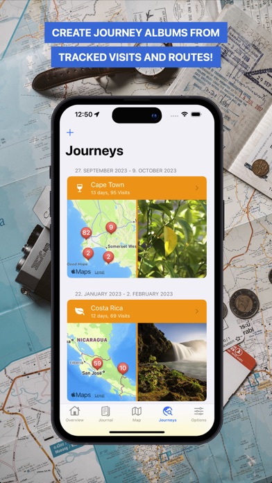 Geory – Journeys & Places Screenshot