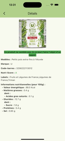 AlerteProduit : Rappel et Info Screenshot 5 of 8