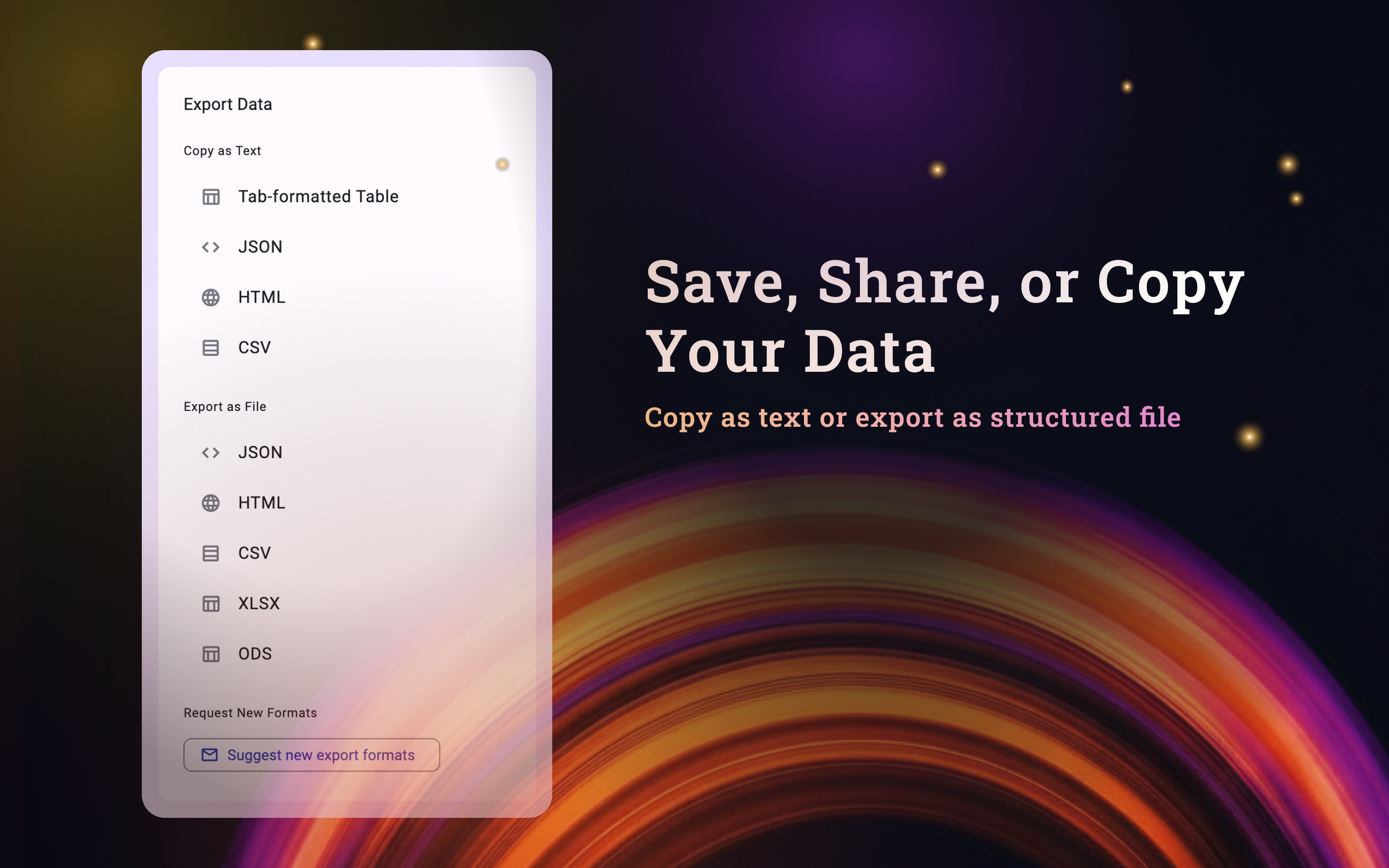 DataSieve: Text to Data