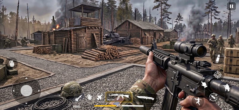 Alpha Frontline Combat Zone screenshot 3