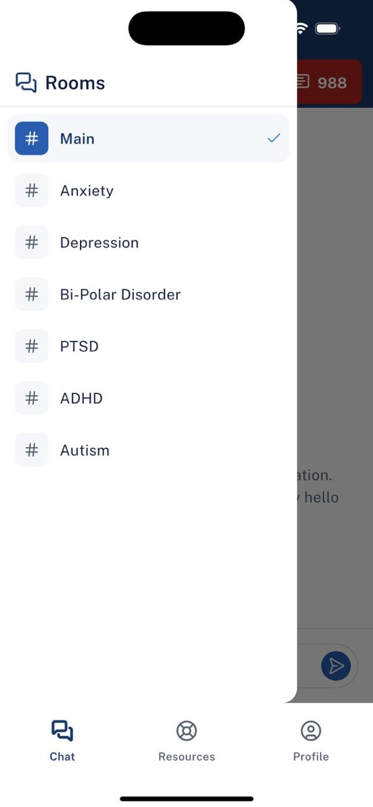 Peer Support Alliance screenshot 6