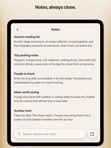 Storyie - AI Journal & Diary iPad screenshot