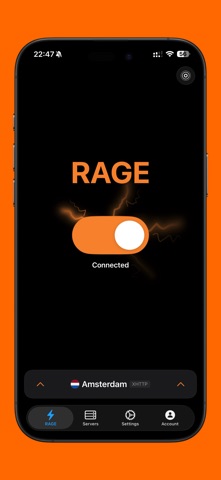 RAGE - Better than VPN Screenshot 1 of 7