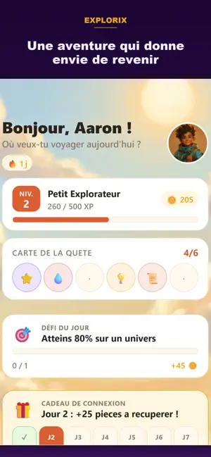Explorix : Quiz Éducatif screenshot 2