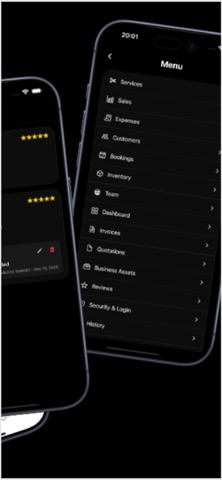 GlamBack for business screenshot