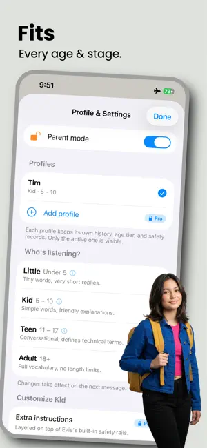 Evie - Offline Family AI screenshot 4