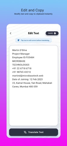 SnapText OCR: Image to Text AI Screenshot 4 of 8