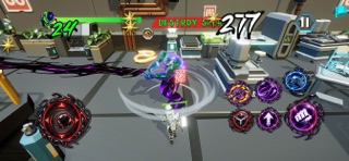Cosmic Algae Superhero Brawler screenshot 2