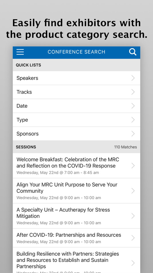 #4. MRC National Summit (iOS) By: Map Your Show