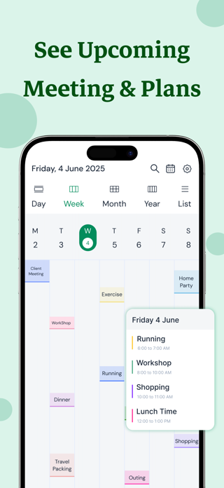 Calendar App- Schedule Planner Screenshot 3 of 7