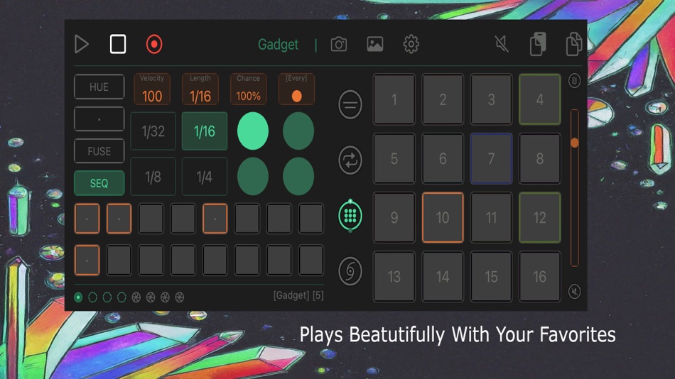 #3. Prism MIDI Sequencer (iOS) 由: Tyler Quatraro