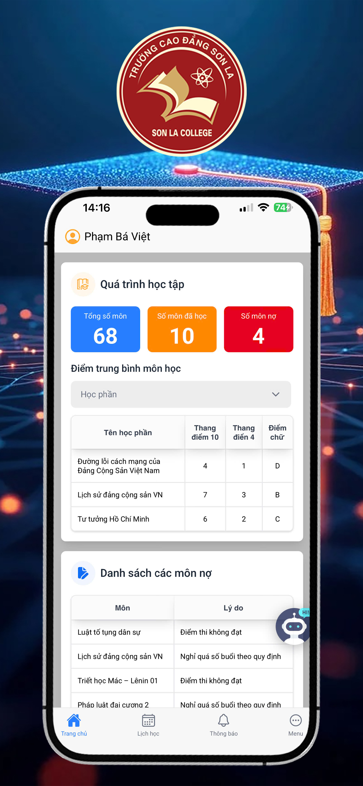 Cao Đẳng Sơn La screenshot 2