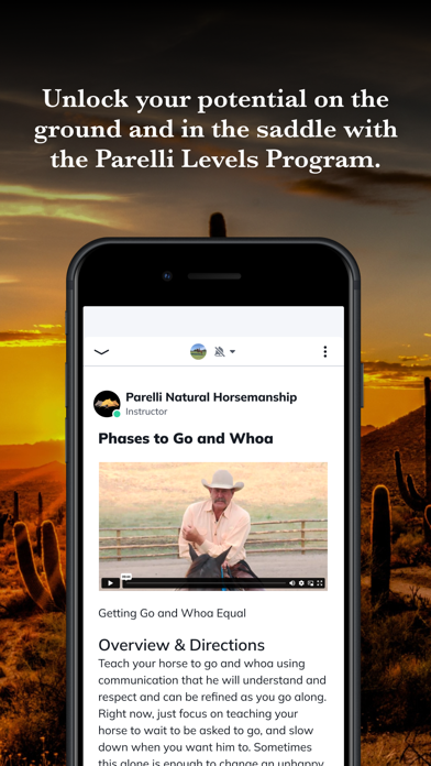 Parelli Natural Horsemanship Screenshot