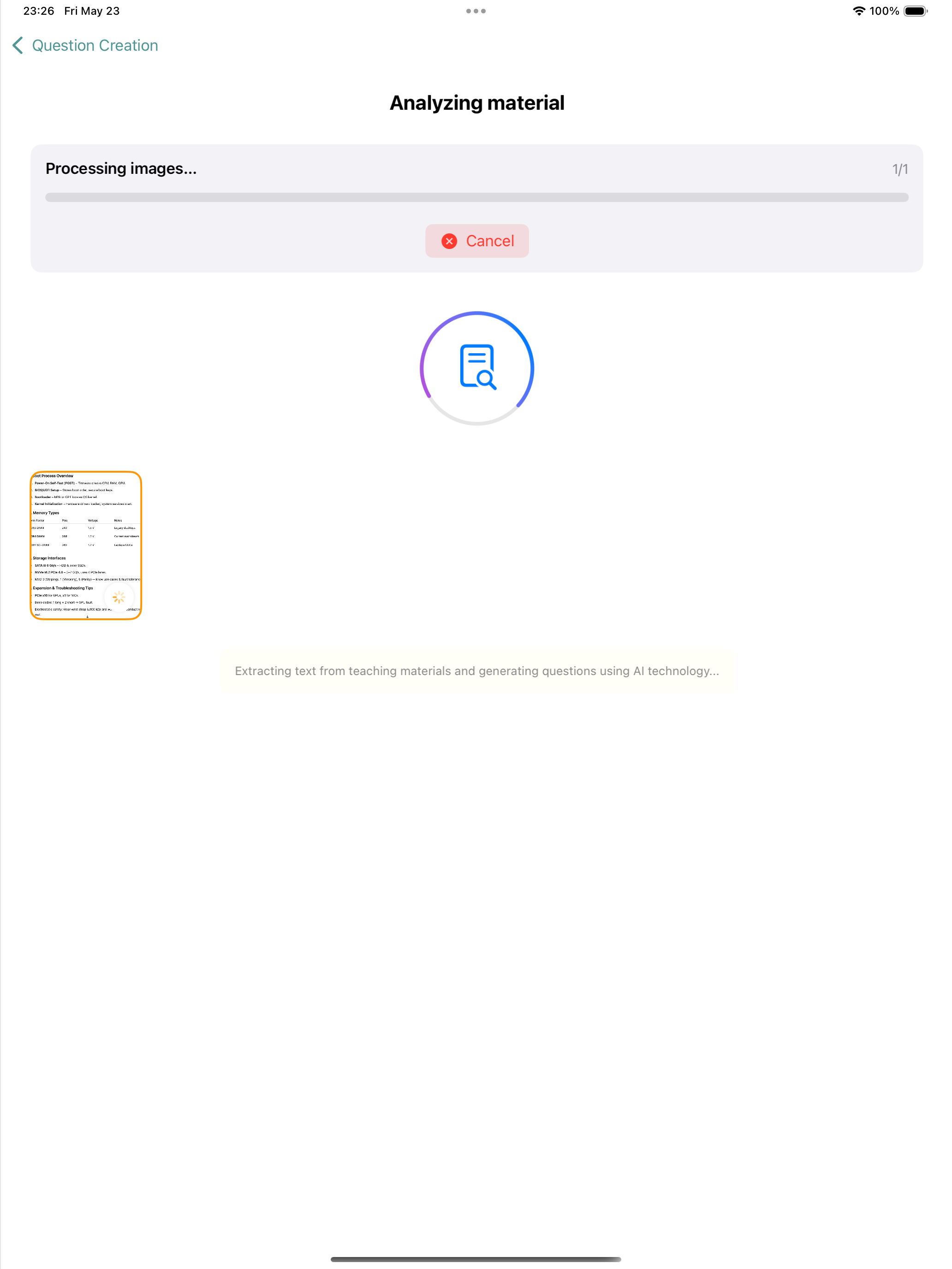Snap FlashCards AI Quiz Maker