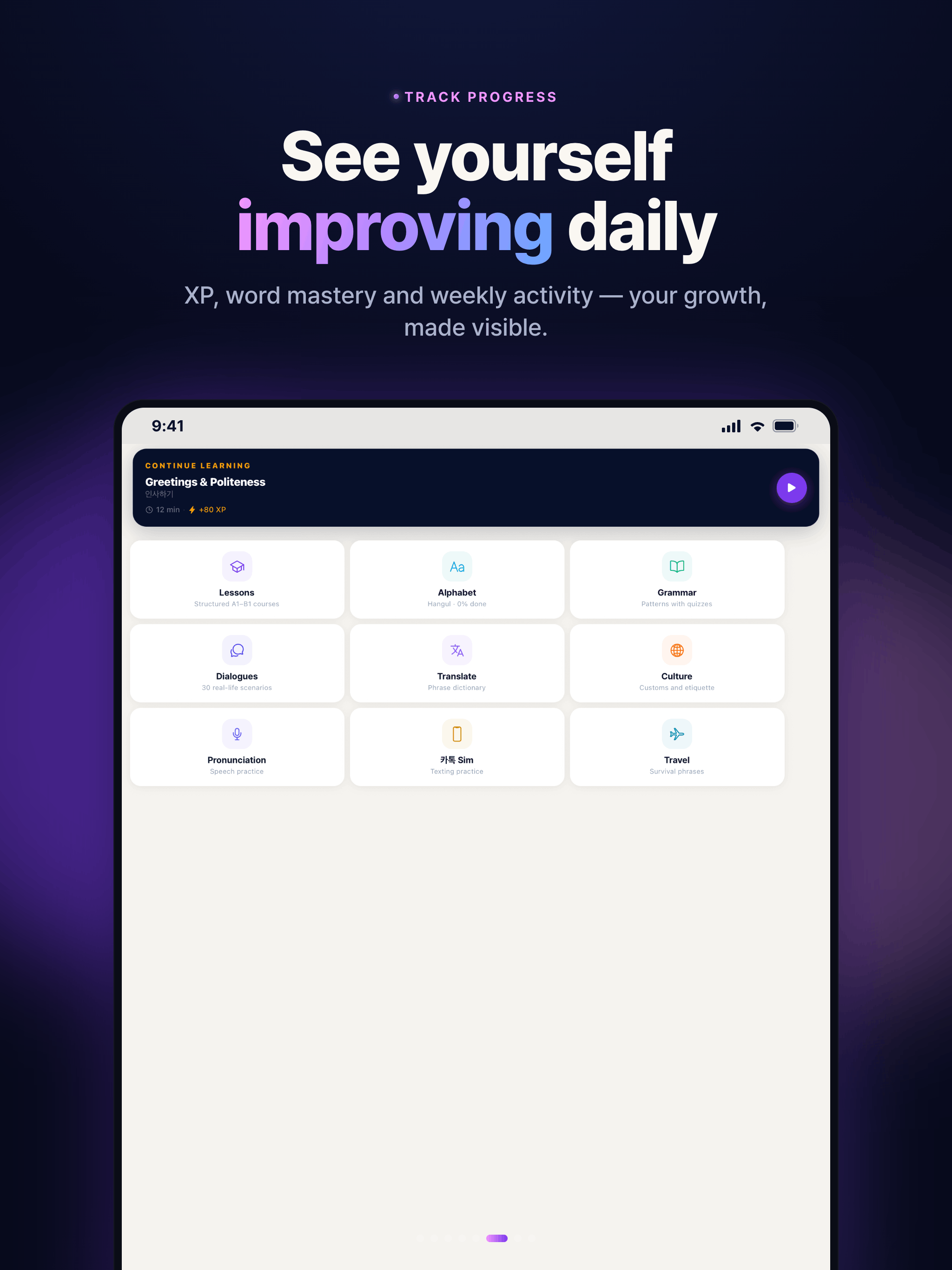 Hanguly: Learn Korean Fast