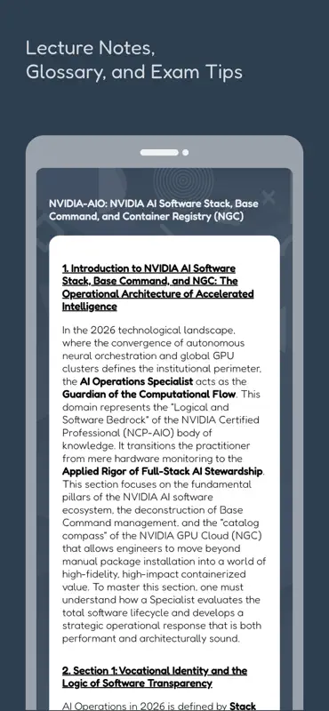 NVIDIA AI Exam Prep: with AI screenshot 5 of 7