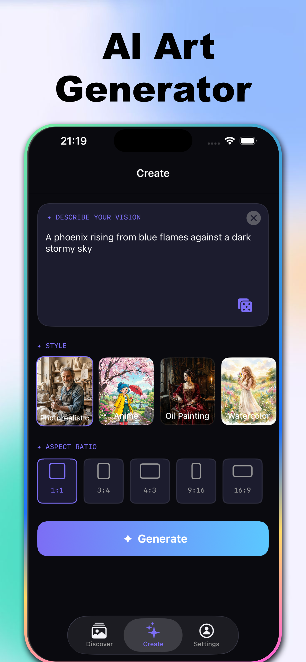 AIArtAsi: AI Art Generator screenshot 4