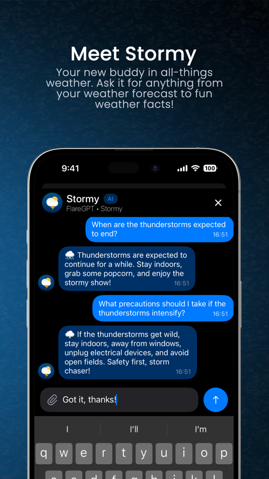 #5. FLARE Weather - Local Forecast (iOS) 由: IVAN TANCHEV IVANOV
