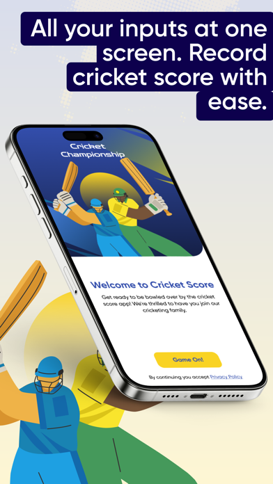 Cric11 : Cricket Scoring App Screenshot