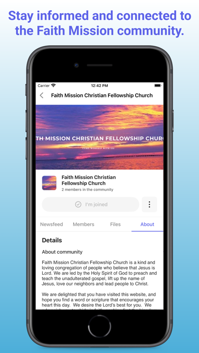 Faith Mission CFC Screenshot