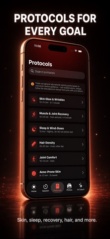 Red Light Therapy AI Coach Screenshot 5 of 7