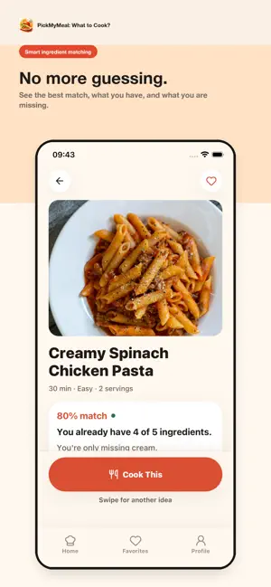 PickMyMeal: What to Cook? screenshot 2